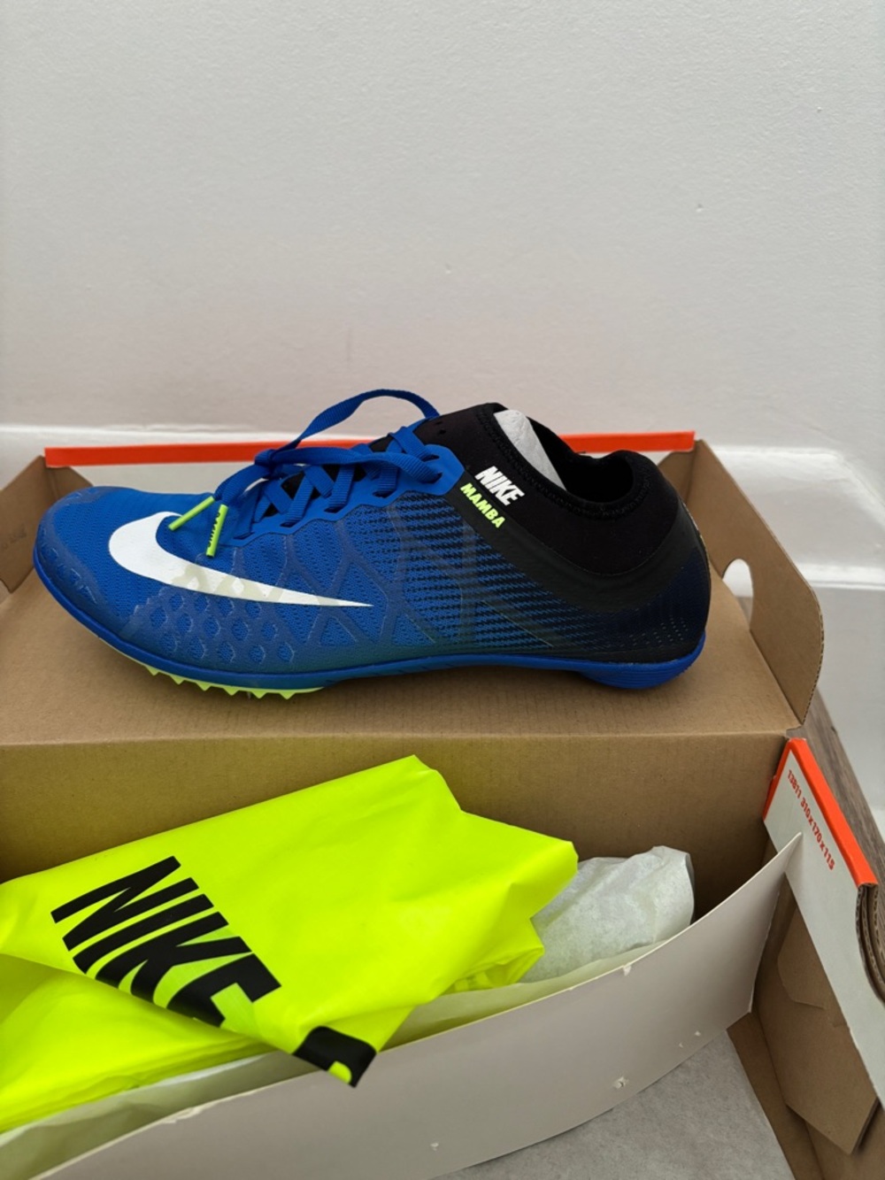 Nike Zoom Mamba 3 spikes W9.5